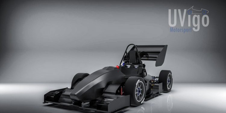 Así es el UM18, el nuevo bólido de UVigo Motorsport