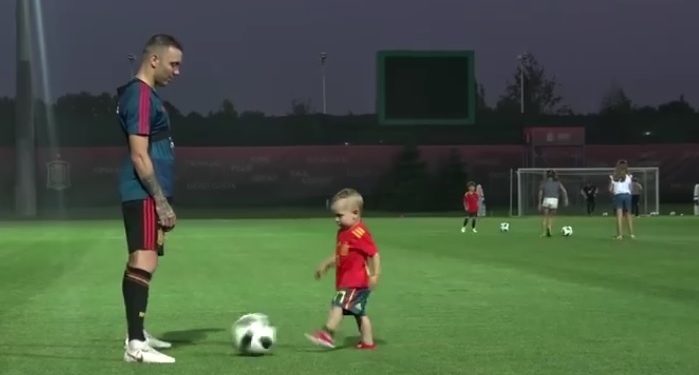 El “recital” del hijo de Iago Aspas, nueva “arma secreta” de la selección española