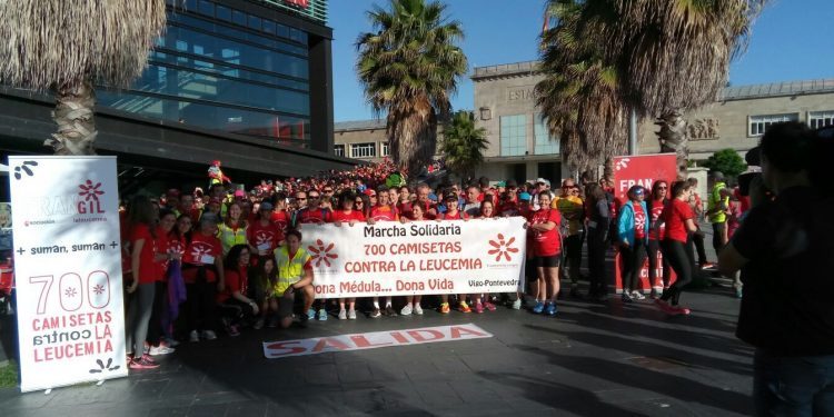 ‘700 camisetas contra la leucemia’ hace pleno