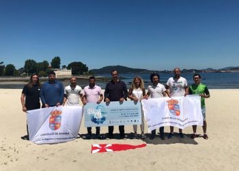 El remo, novedad en la Semana Azul de Baiona