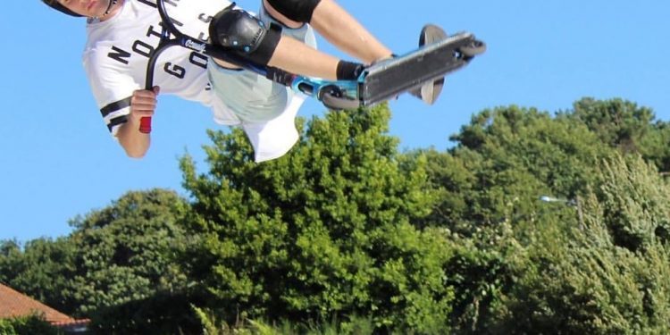 As mellores piruetas en patinete, o venres e o sábado en Panxón