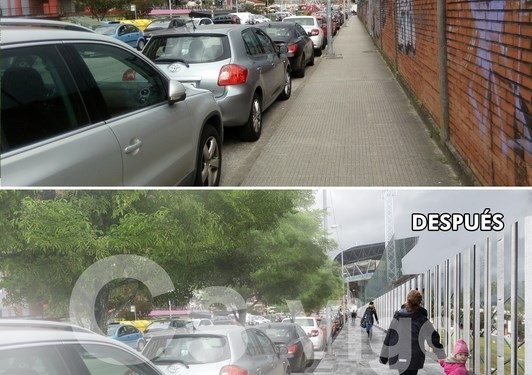 Ciudadanos pide modernizar el cierre de las Pistas de Atletismo de Balaídos