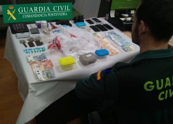Detienen al dueño de un bar de Moaña acusado de tráfico de drogas