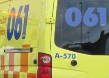 Muere un motorista de 75 años en Mos