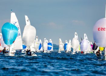 Dos tripulaciones viguesas se afianzan en el podio del Mundial de Vaurien