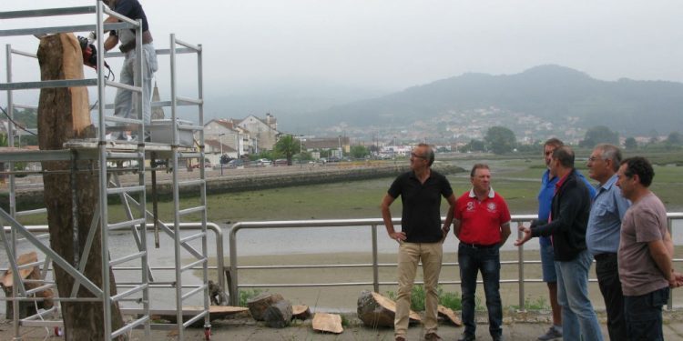 ‘Arte no Queimado’ para non esquecer os incendios de hai nove meses