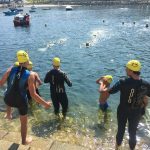 NP 07072018 Mis de 50 nadadores participaron na XXIII Travesa a nado do Porto da Guarda 2