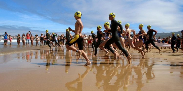 Nigrán reunirá este domingo a cerca de 500 nadadores en la travesía a nado Costa Serena