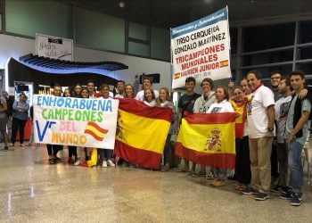 Cerqueira y Martínez ya piensan en los Juegos Náuticos del Atlántico