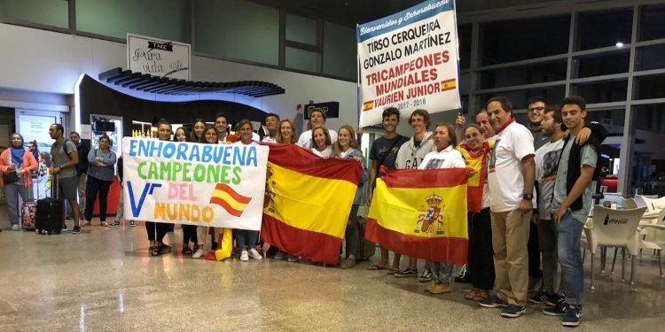 Cerqueira y Martínez ya piensan en los Juegos Náuticos del Atlántico