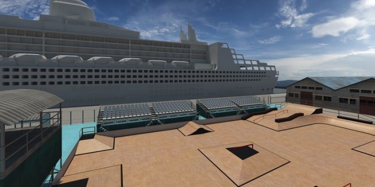 O Marisquiño desvela el diseño de su circuito de skate