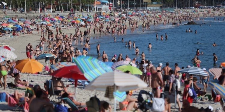 El verano promete quedarse en Vigo lo que queda de julio