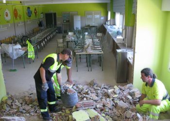 Nigrán inviste 55.000 euros en obras de mellora dos colexios públicos