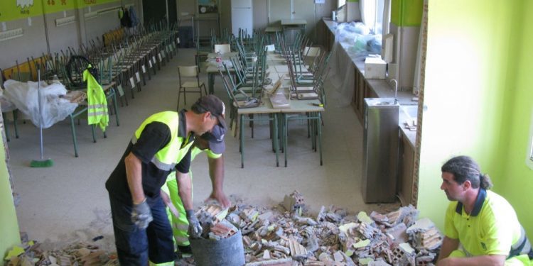 Nigrán inviste 55.000 euros en obras de mellora dos colexios públicos