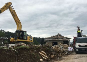 O desentullo da zona afectada pola explosión de Paramos custará 3,2 millóns de euros