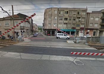 Una mujer, herida de consideración al ser atropellada por un tren en O Porriño