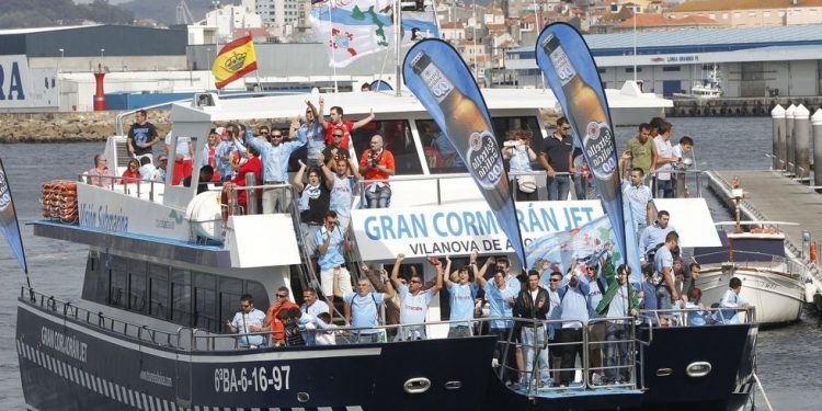 A Balaídos se va en barco