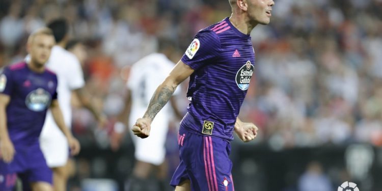 La cabeza de Aspas rescata un punto en Mestalla