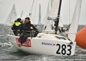 El vigués Bugallo y su «Marnatura», a un paso del título mundial de J70