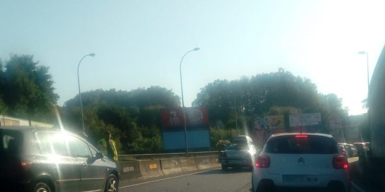 Retenciones en Arquitecto Palacios por un accidente de tráfico
