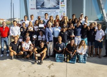 Curro Manchón, campeón de España de Raceboard en la Ría de Arousa