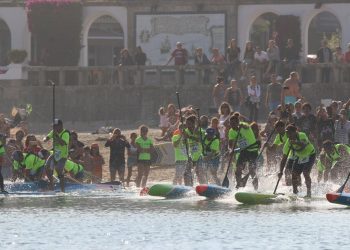 Ania y Quetglas, campeones de España de Paddle Surf en Baiona
