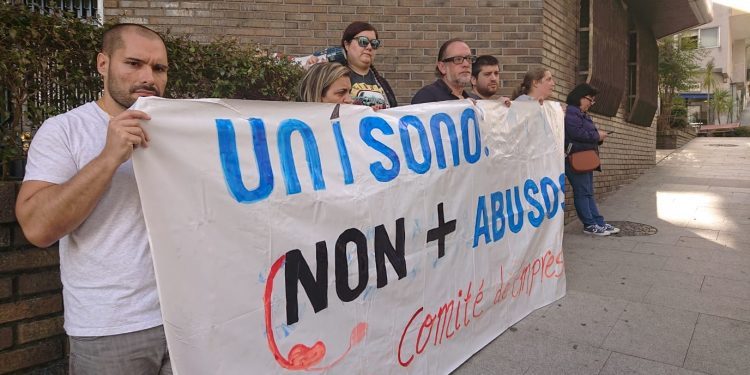 Paros en Unísono para protestar contra «os abusos reiterados da empresa»