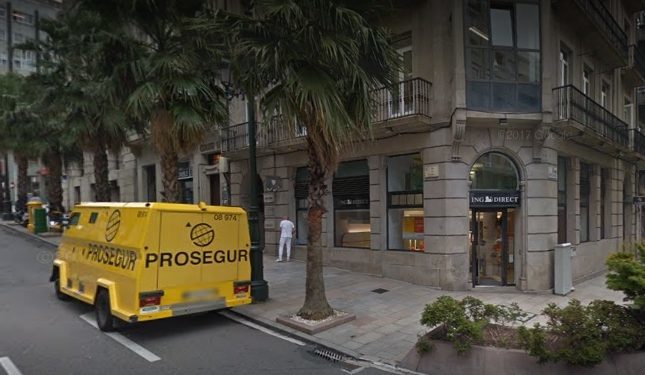 Libertad provisional para el detenido por intentar robar una saca con 250.000 euros en Vigo