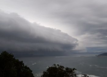 «Leslie» deja en doce horas lluvias de más de 40 l/m2 en Arbo y Salvaterra