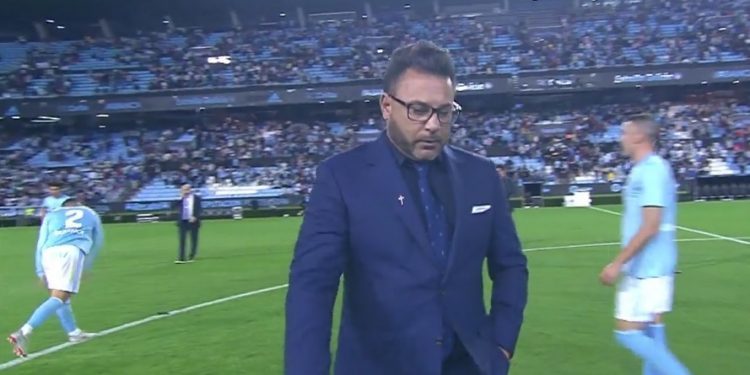 El monumental cabreo de Hugo Mallo tras el partido contra el Getafe