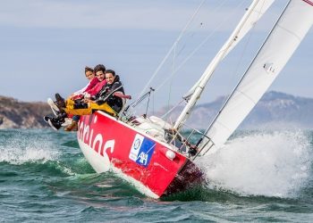 El «Okofen», líder de la Liga  de Otoño en Baiona