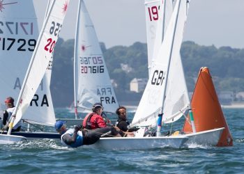 Los veteranos de la clase Láser se juegan el título continental en Vigo