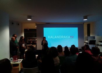 Lleno absoluto en Vigo para celebrar la presentación de Kalandraka TV