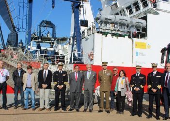 El buque oceanográfico «Sarmiento de Gamboa» parte de Vigo con rumbo a la Antártida