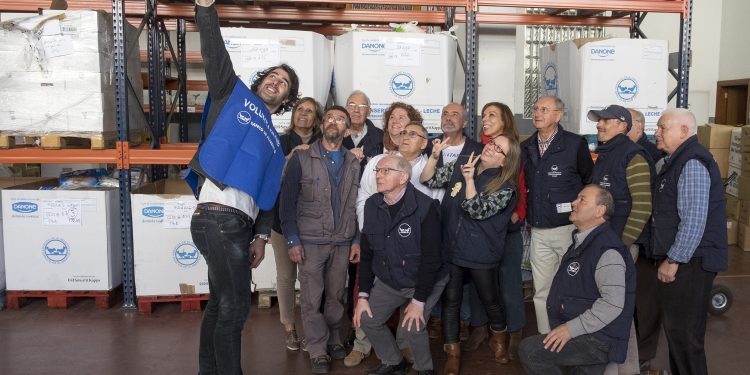 El Banco de Alimentos necesita todavía 350 voluntarios