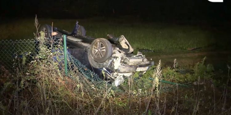 Una vecina de Tui fallece y su hijo y su marido resultan heridos en la autopista AP9