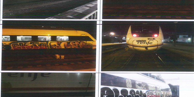 grafitis renfe