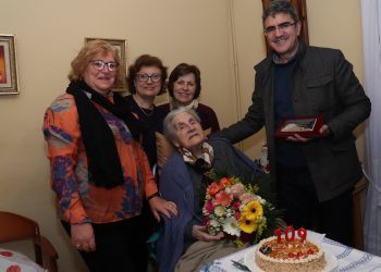 Ignacia Cadilla, a ‘superavoa’ de A Guarda, cumpre  109 anos