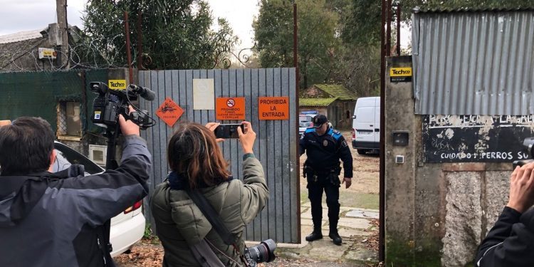 La demolición de la pirotecnia de Tui queda paralizada ante el hallazgo de nuevo material explosivo