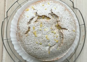 Bizcocho de claras y limón