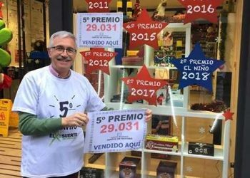 La suerte se pasea por O Porriño, donde ha tocado un quinto premio de La Lotería