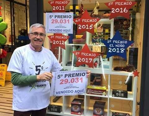La suerte se pasea por O Porriño, donde ha tocado un quinto premio de La Lotería