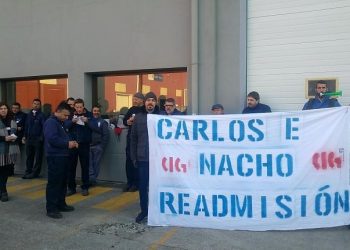 Paros no Cetec e manifestación para esixir a readmisión dos despedidos