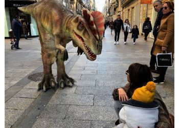Los dinosaurios también visitan Vigo