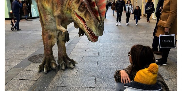 Los dinosaurios también visitan Vigo