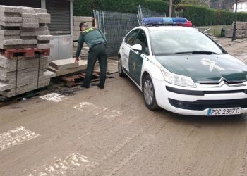 Investigan a un vecino de Nigrán por robar piedra de una obra pública en Gondomar