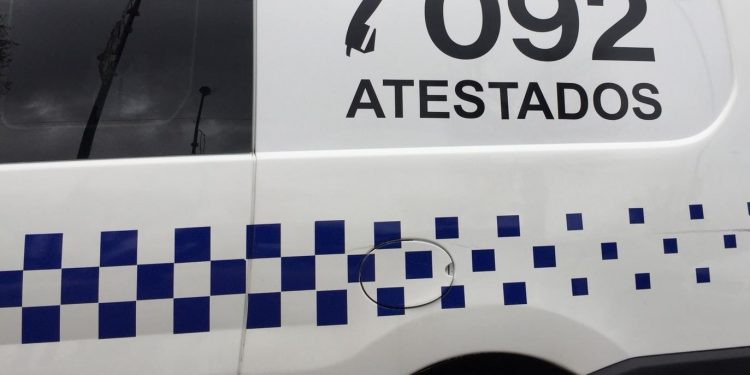 Herido en Vigo el acompañante de un conductor ebrio que se estampó contra un muro