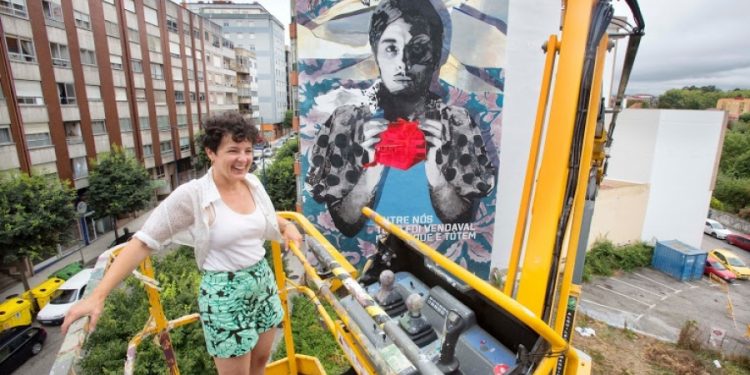 A artista viguesa Pilar Alonso recibirá o premio Galega Destacada 2018