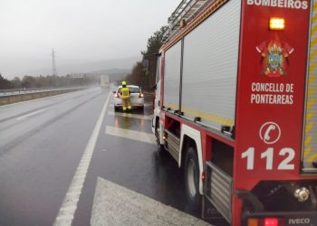 Una granizada provoca dos colisiones múltiples en la A-52 con ocho vehículos implicados