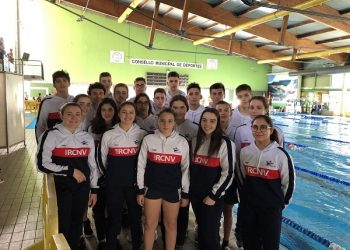 Los júnior del Náutico de Vigo ganan el Campeonato Gallego de Natación